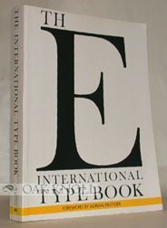 the international type book 1st edition adrian frutiger 0442305036, 978-0442305031