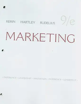 marketing 1st edition roger kerin ,steven hartley ,william rudelius 0077265890, 978-0077265892