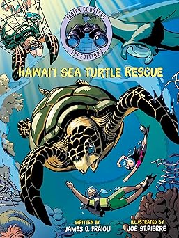 hawaii sea turtle rescue 1st edition fabien cousteau ,james o fraioli ,joe st pierre 1534420967,