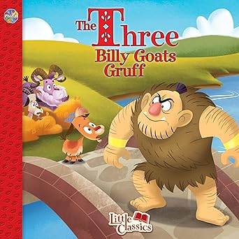 phidal the three billy goats gruff little classics stories for kids 24 page storybook 1st edition phidal
