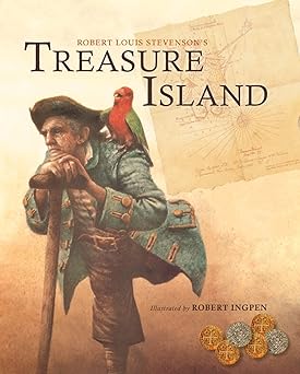 treasure island 1st edition r l stevenson ,robert ingpen 1786750473, 978-1786750471