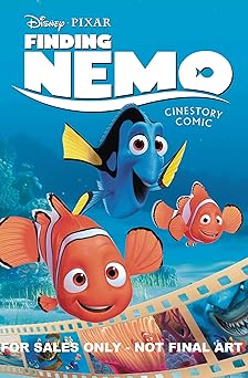 disneya pixar finding nemo cinestory comic 1st edition disneya pixar 1987955846, 978-1987955842