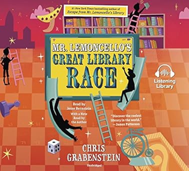 mr limoncellos great library race 1st edition chris grabenstein ,jesse bernstein 1524778532, 978-1524778538