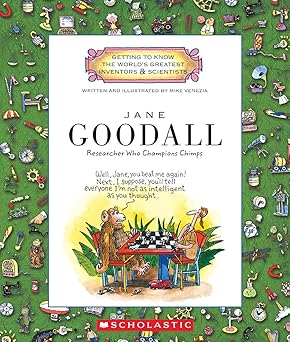 jane goodall 1st edition mike venezia 0531237311, 978-0531237311