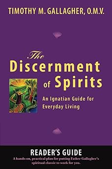 the discernment of spirits a readers guide an ignatian guide for everyday living 1st edition timothy m