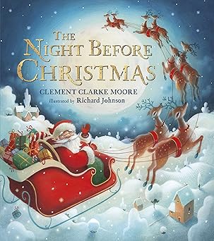 the night before christmas 1st edition clement clarke moore ,richard johnson 0552569887, 978-0552569880