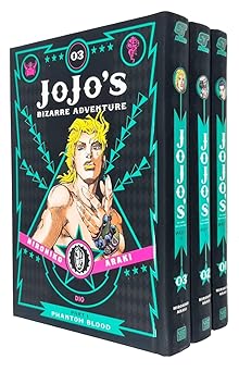 jojos bizarre adventure part 1 phantom blood vol 1 3 books collection set 1st edition horihiko araki