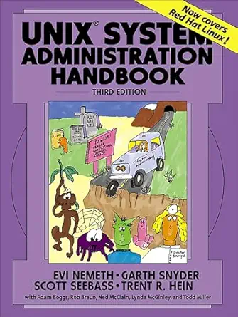 unix system administration handbook 1st edition evi nemeth ,garth snyder ,scott seebass ,trent r hein