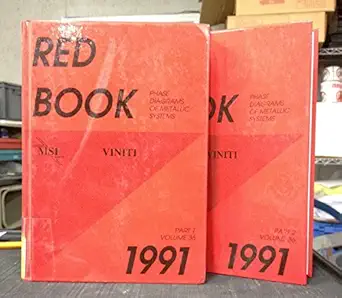 the red book 1991 yearly summaries of constitutional data and phase diagrams of metallic systems 1st edition
