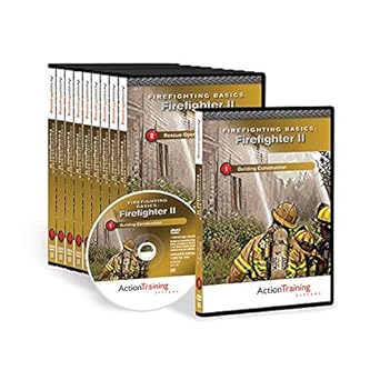 firefighter ii dvd series 1st edition action training systems 1284213528, 978-1284213522