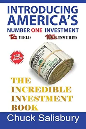 the incredible investment book 1st edition chuck salisbury 164045439x, 978-1640454392