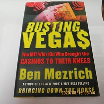 busting vegas the mit whiz kid who brought the casinos to their knees 1st edition ben mezrich 0060575115,