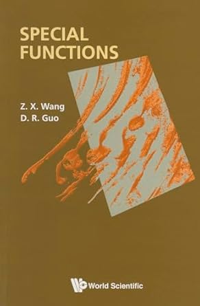 special functions 1st edition zhi xu wang ,d r guo 997150667x, 978-9971506674