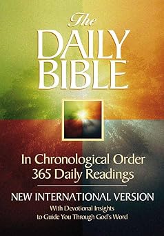 the daily bible new international version with devotional insights to guide you through gods word 1st edition
