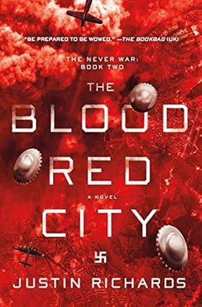 the blood red city a novel 1st edition justin richards 1250059216, 978-1250059215
