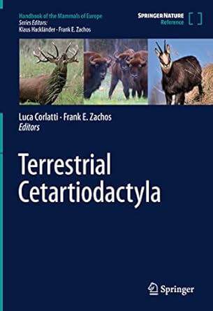 terrestrial cetartiodactyla 1st edition luca corlatti ,frank e zachos 3030244741, 978-3030244743