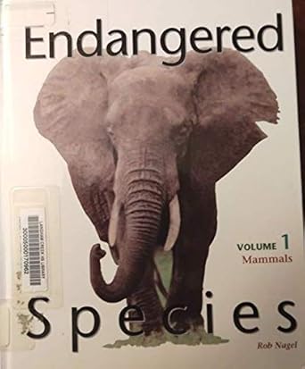 endangered species 1 1st edition rob nagel 0787618764, 978-0787618766