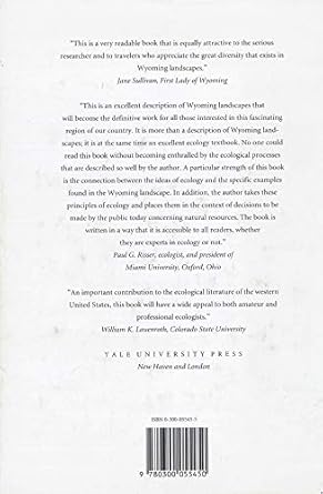 mountains and plains the ecology of wyoming landscapes 1st edition professor dennis h knight 0300055455,