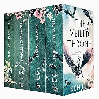 the dandelion dynasty 4 books collection set by ken liu 1st edition ken liu 9124344524, 978-9124344528