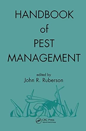 handbook of pest management 1st edition john r ruberson 0824794338, 978-0824794330