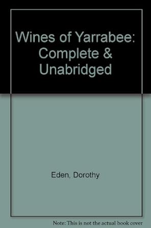 the vines of yarabee 1st edition dorothy eden 0745141897, 978-0745141893