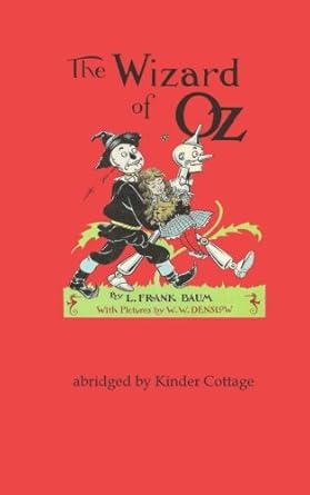the wizard of oz 1st edition l frank baum ,kinder cottage ,w w denslow 1624780210, 978-1624780219