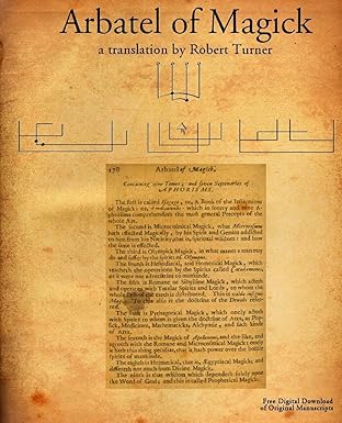 arbatel of magick or the spiritual wisdom of the ancients 1st edition robert turner 0615978002, 978-0615978000