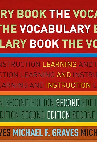 the vocabulary book learning and instruction 1st edition michael f graves 0807757268, 978-0807757260