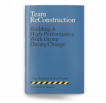 team reconstruction building a high performance work group during change 1st edition price pritchett