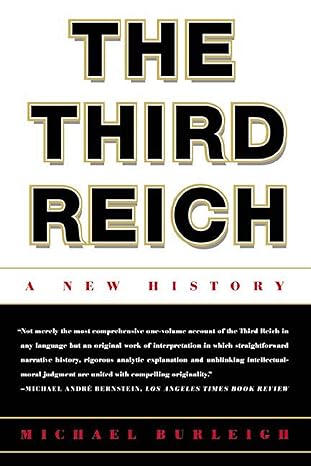 the third reich a new history 1st edition michael burleigh 080909326x, 978-0809093267