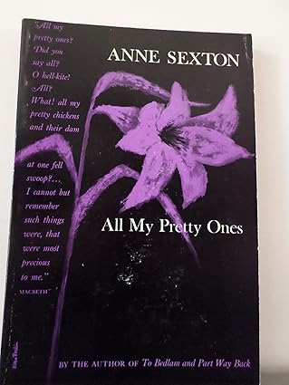 all my pretty ones 1st edition anne sexton 0395081777, 978-0395081778
