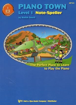 mp161 piano town notespeller level 1 1st edition keith snell 0849773644, 978-0849773648