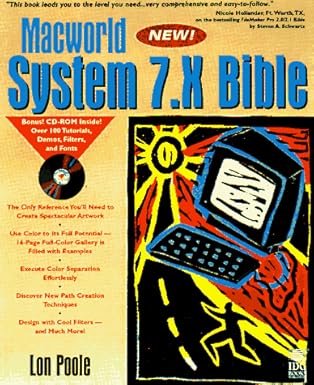 macworld mac os 7 6 bible 1st edition lon poole 0764540149, 978-0764540141