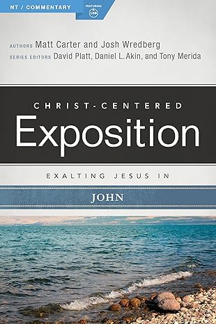 exalting jesus in john 1st edition matt carter ,josh wredberg 0805496548, 978-0805496543