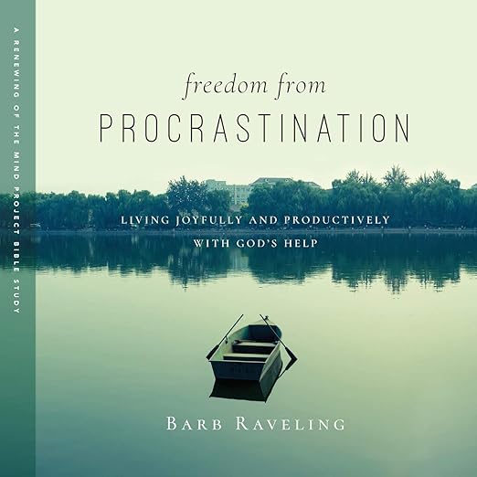 freedom from procrastination living joyfully and productively with gods help 1st edition barb raveling
