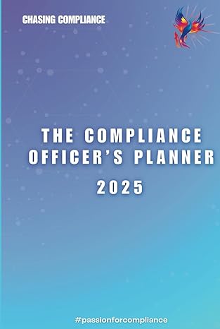 the compliance officers planner 2025 1st edition simone martin 9695892590, 978-9695892596