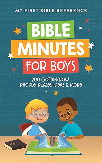 bible minutes for boys 1st edition compiled by barbour staff 1636091490, 978-1636091495