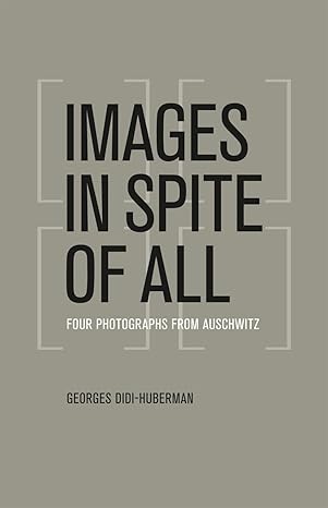 images in spite of all four photographs from auschwitz 1st edition georges didi huberman ,shane b lillis
