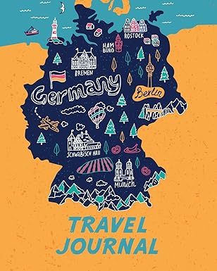 travel journal kids travel journal map of germany simple fun holiday activity diary and scrapbook to write