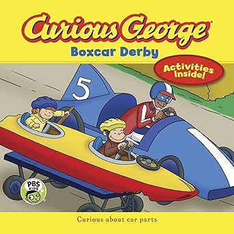 curious george boxcar derby 1st edition h a rey 0544380770, 978-0544380776