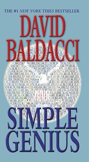 simple genius 1st edition david baldacci 044661873x, 978-0446618731