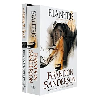 elantris series collection 2 books set by brandon sanderson 1st edition brandon sanderson 9123988614,