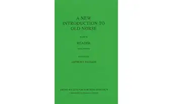 a new introduction to old norse ii reader 1st edition faulkes 0903521830, 978-0903521833