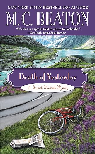 death of yesterday 1st edition m c beaton 1455504750, 978-1455504756