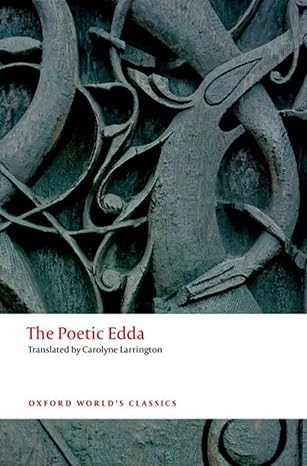 the poetic edda 1st edition carolyne larrington 0199675341, 978-0199675340