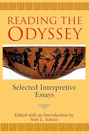 reading the odyssey 1st edition seth l schein 0691044392, 978-0691044392