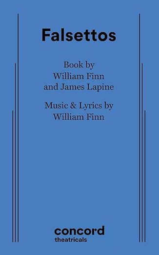 falsettos 1st edition william finn 0573694249, 978-0573694240