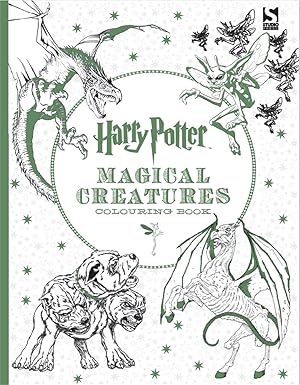 harry potter magical creatures colouring book 2 1st edition warner brothers 1783705825, 978-1783705825