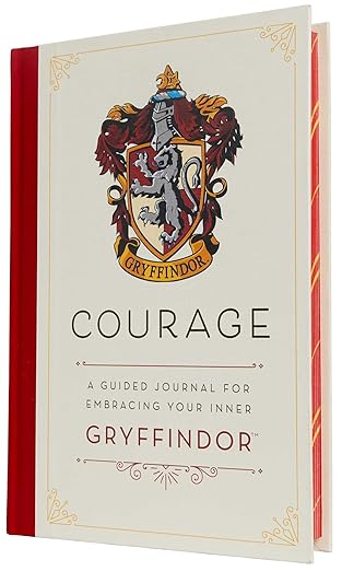 harry potter courage a guided journal for embracing your inner gryffindor 1st edition insight s 1647222370,