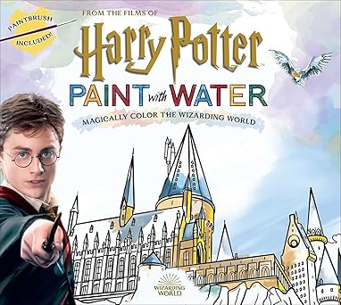 harry potter paint with water 1st edition editors of thunder bay press 1645176665, 978-1645176664